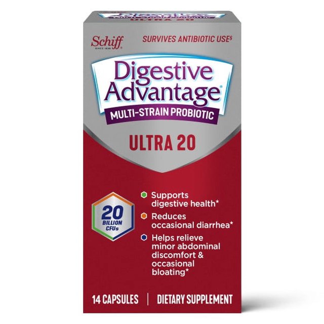 Digestive Advantage 20 Billion CFU MultiStrain Probiotic Ultra 20