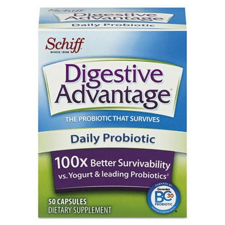 New Digestive Advantage Daily Probiotic Capsule, 50 Count