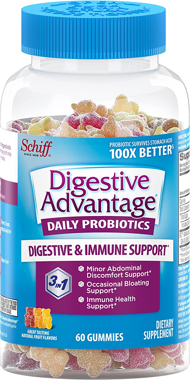 Digestive Advantage Probiotic Gummies For Digestive Health, Daily