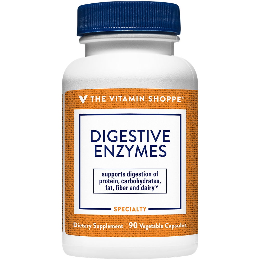 Digestive Enzymes PlantBased Digestive Formula, Promotes Digestion