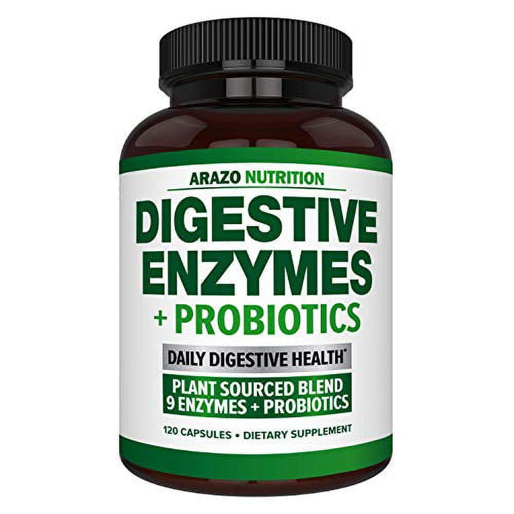 Digestive Enzymes With Probiotics Multi Enzyme Nutritional Supplement