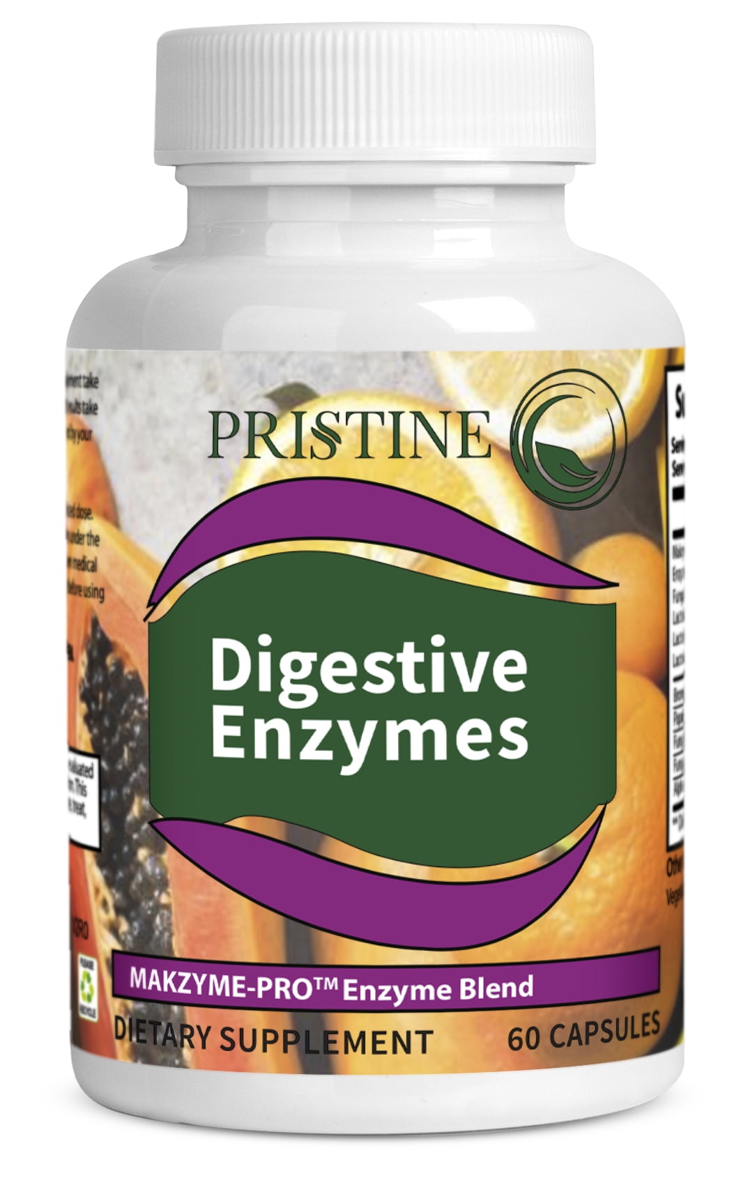 Digestive Enzymes with Probiotics Dietary Supplement for Healthy Digestion and Gut Health 60