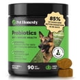 thumbnail image 1 of Pet Honesty Probiotics Gut + Immune Health Pumpkin Flavored Soft Chews, Digestive Probiotic Supplement for Dogs, 90 count, 1 of 8