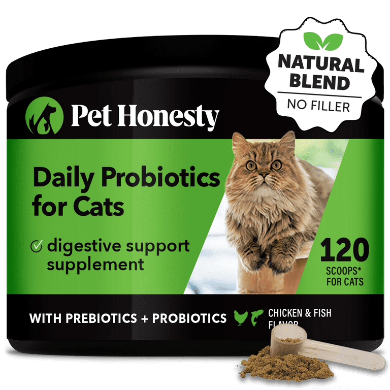 Digestive Probiotics Powder For Cats Chicken Fish Flavor Walmart