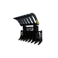 thumbnail image 1 of Digga North America 42 Inch 350 Pound Grapple Rake For Bobcat Mt Mini Track Loader, 1 of 7