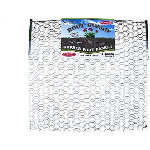 Diggers 5-Gallon Heavy-Duty Wire Basket - Gopher Wire Baskets for Shrubs, Vines, & Bushes (12 Baskets)$$Garden & Patio