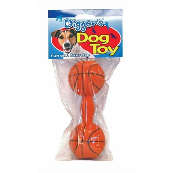 BASKETBALL DUMBELL TOY (Pack of 1)