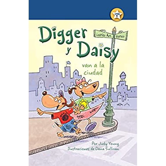 Pre-Owned Digger y Daisy van a la ciudad and Go to the City Spanish Edition Hardcover Judy Young