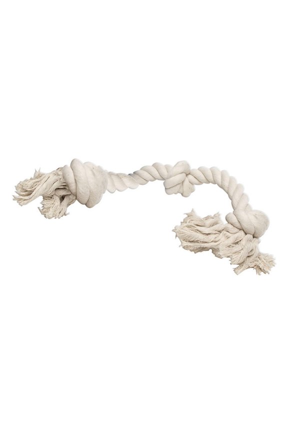 Diggers White Rope Bone Cotton Rope Dog Tug Toy Extra Large