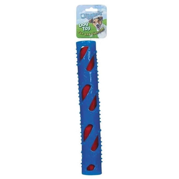 PetEdge ZD7662 19 Diggers Crinkle Stuff Stick Dog Toys, Blue