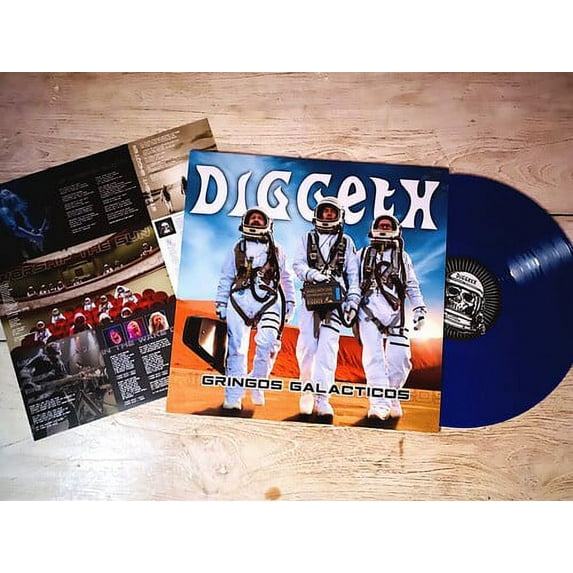 Diggeth - Gringo Galacticos (Blue Metallic Vinyl) - Music & Performance