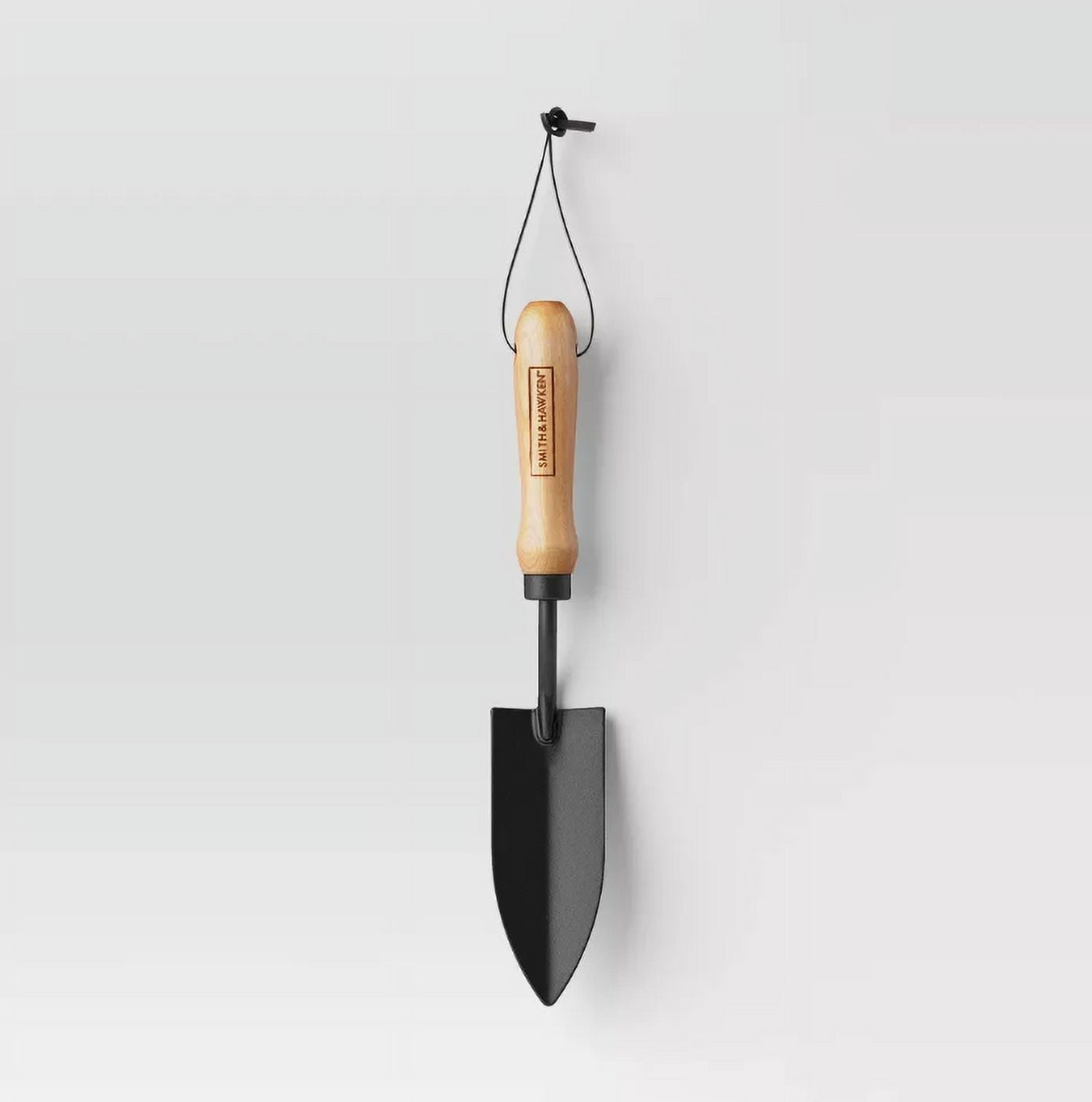 Digging Narrow Spade Shovel with Hardwood Handle Metallic Smith