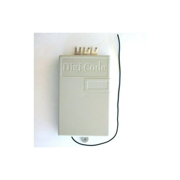 Digi-Code 5100 Multi-Code 24 Volt 1090 and Multi-Elmac 10 DIP Code Compatible Gate Or Garage Door Radio Receiver