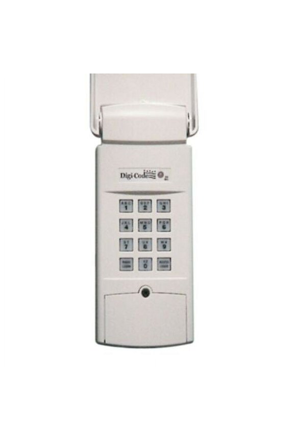 Digi Code 5200 Wireless Keypad Multicode 300MHz 10 Dip Switch 420001 300MC 3060