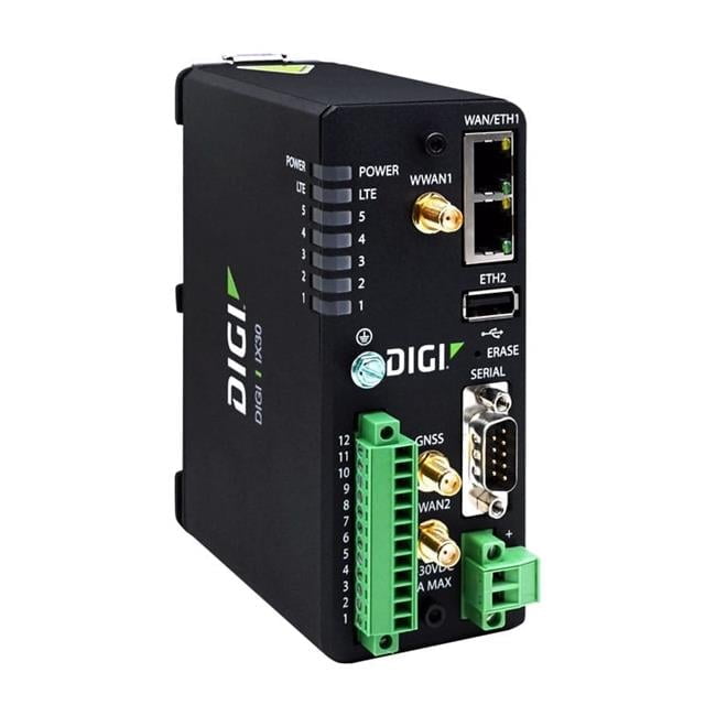 Digi IX30 2 SIM Ethernet, Cellular Modem/Wireless Router