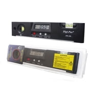 Digi-Pas DWL200 Electronic Torpedo Level, Protractor, Angle Gauge, Angle Finder, Bevel Gauge, Magnet, 0.1 , 7 inch