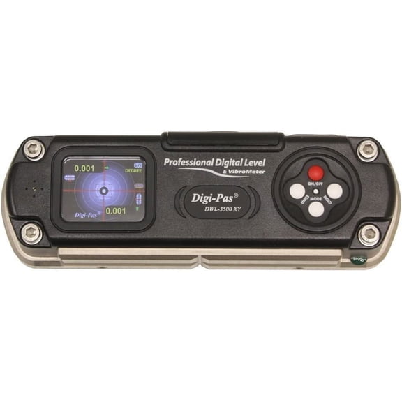Digi-Pas DWL3500XY 2-Axis Digital Master Precision Level & Inclinometer with BLUETOOTH, 0.0002/ft (0.02mm/M) 6 Inch