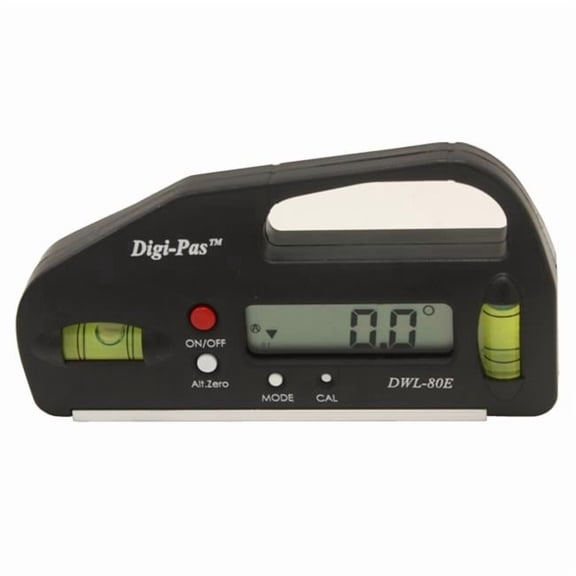 Digi-Pas Mini Pocket Size Digital Level Electronic Angle Gauge with 0.1 Degree Accuracy