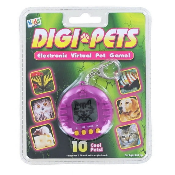 Digi Pets Electronic Virtual Pet Game | Purple