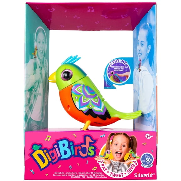 DigiBirds Series 2 Green & Orange Single Pack