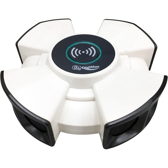 DigiMax Industrial 360° 8 speakers Bluetooth Smart Ultrasonic Rodent Repeller Pest Control Rat Repellent App Compatible Wide Range Kitchen Restaurant