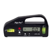 DigiPas DWL80E Pocket Size Digital Level, Electronic Angle Gauge, Protractor, Angle Finder, Bevel Gauge, 0.1 , 4 inch