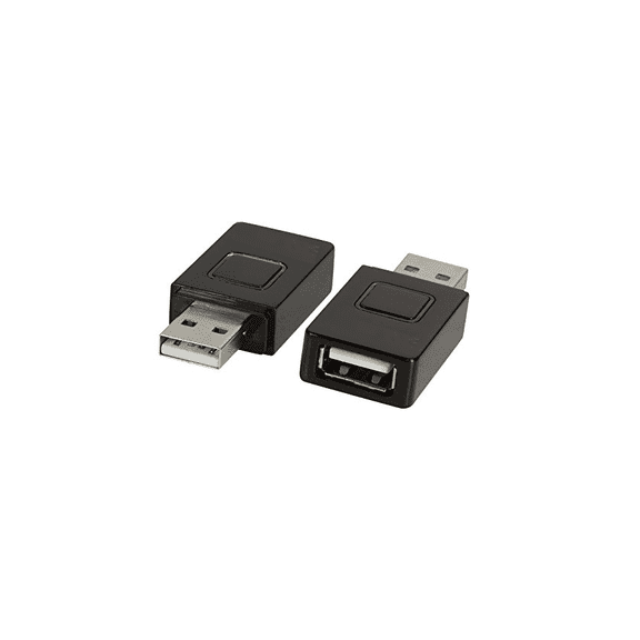 DigiPower USB 2.0-to-USB 2.0 Extender Block - Black