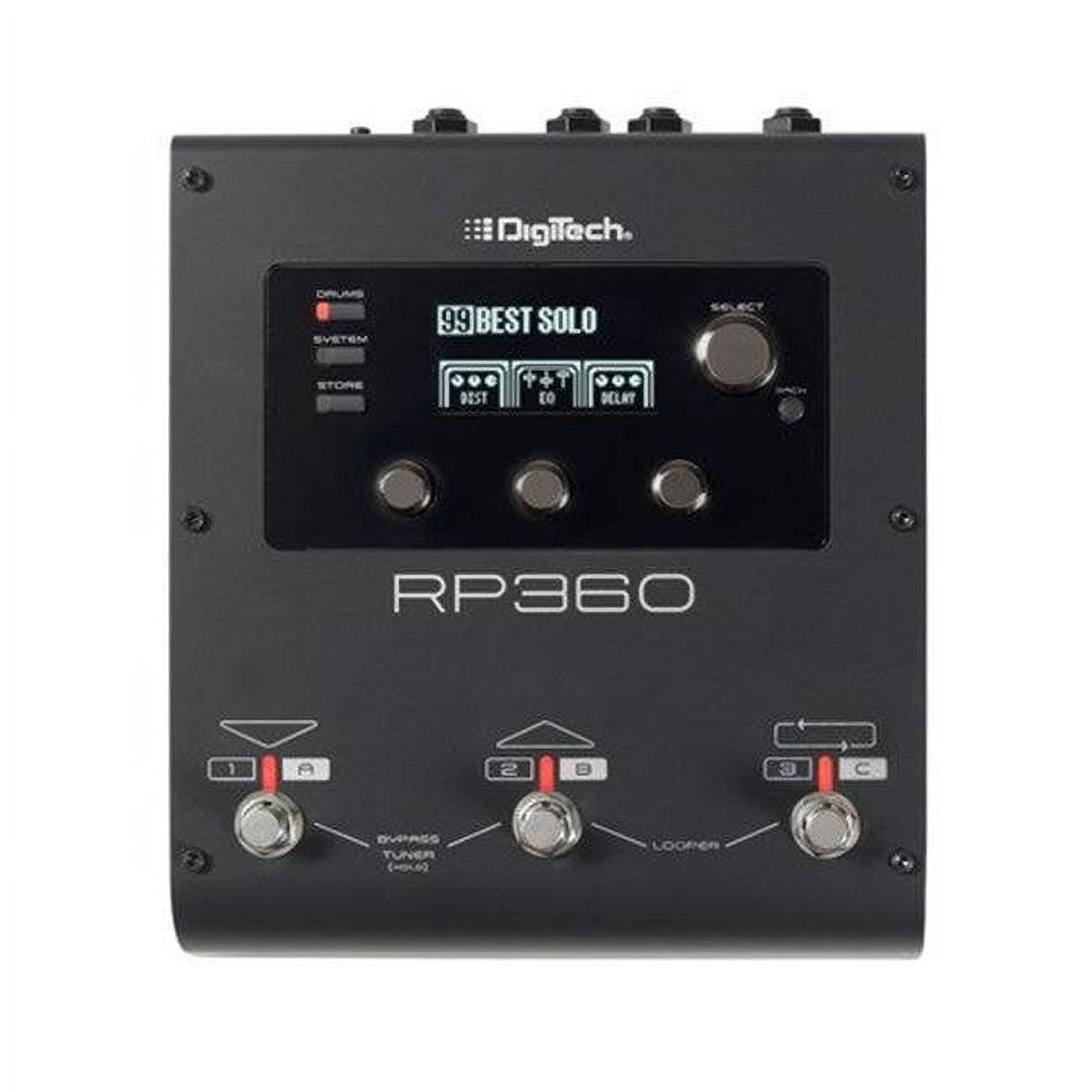 DigiTech RP360 Guitar Multi-Effect Floor Processor with USB Streaming ...