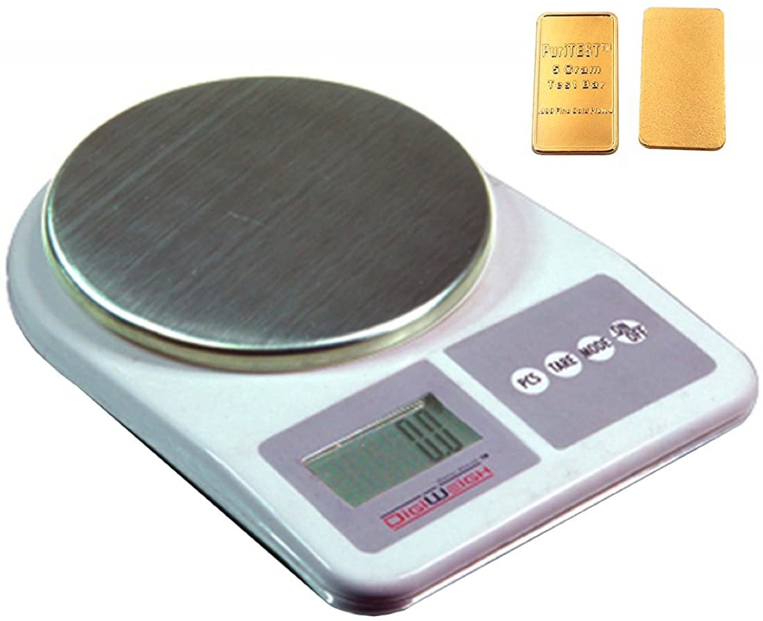 DigiWeigh Quality Kitchen Scale: New 1000 X 0.1 Gram Digital Food Scale! Stainless Steel Platform Weigh - image 1 of 1