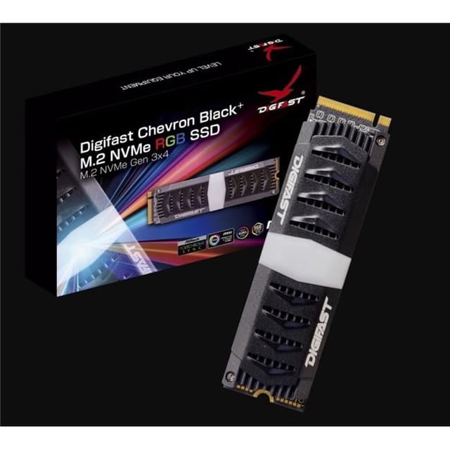 Digifast DGRGB1TM2CNB3 1TB M.2 NVMe RGB SSD - Gen3x4 PCIe, Toshiba ...