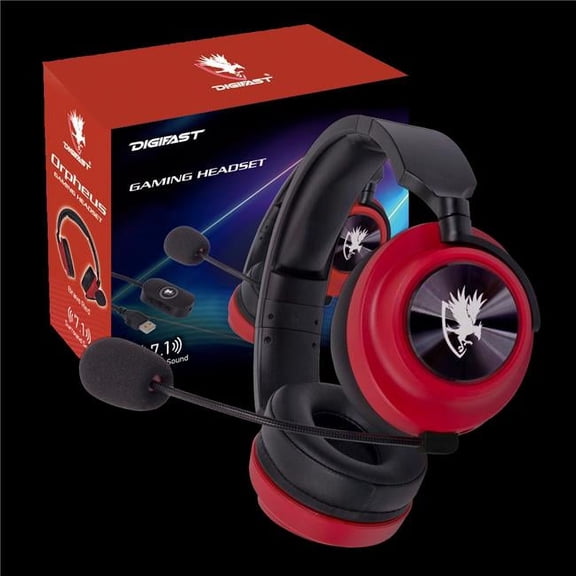 Digifast Orpheus Red Gaming Headset
