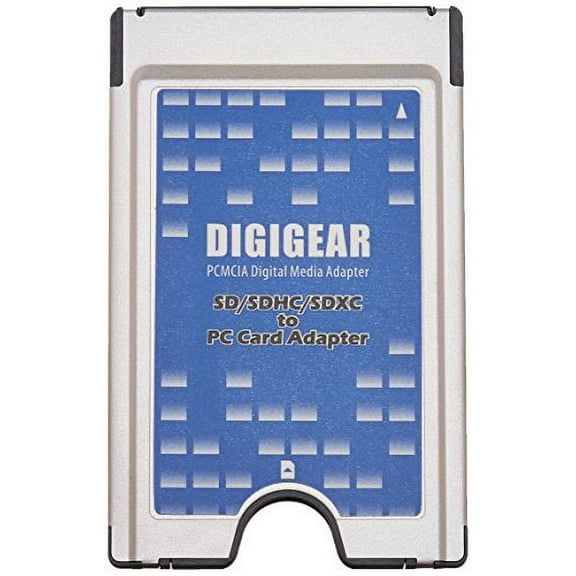 Digigear Digigear Sd Sdhc Sdxc To Pcmcia Pc Card, Adapter Supports, Ata Flash Memory Flash_Memory