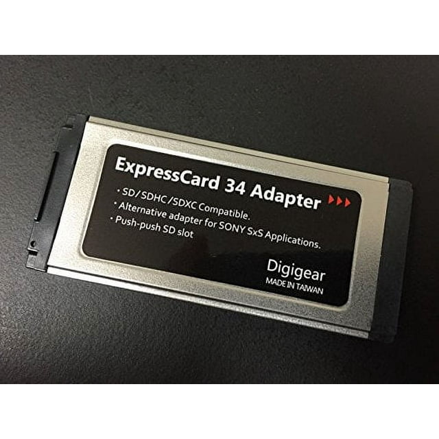 Digigear SD/SDHC/SDXC TO EXPRESSCARD ADAPTER/READER FOR SONY SXS PRO