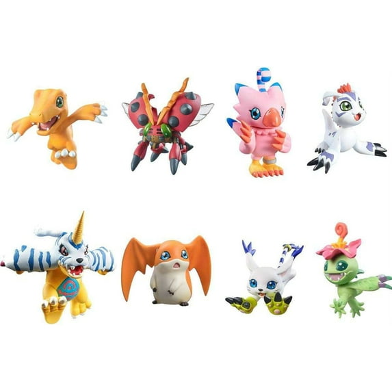 Digimon Adventure 8-Piece Mascot Set