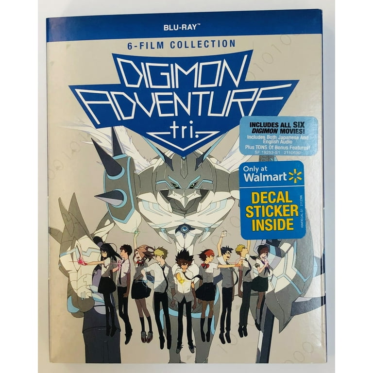 Digimon Adventure Tri Coleção 6 Filmes - Blu Ray Importado Shout Factory