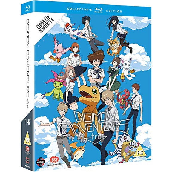 Digimon Adventure Tri: The Complete Movie Collection [BLU-RAY]