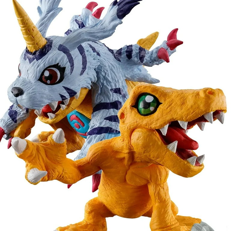 Digimon Agumon and Gabumon Ultimate Ichibansho Statue