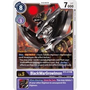 Digimon Battle of Omni Rare BlackWarGrowlmon BT5-079