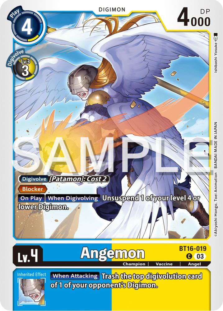 angemon digimon card - - Digimon Story Time Stranger Wiki MagnaAngemon [BT16-024] [Beginning Observer]