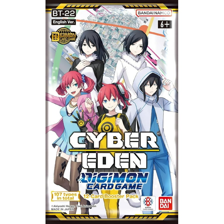 Digimon English Trading Card Game - Cyber Eden BT22 - BOOSTER PACK
