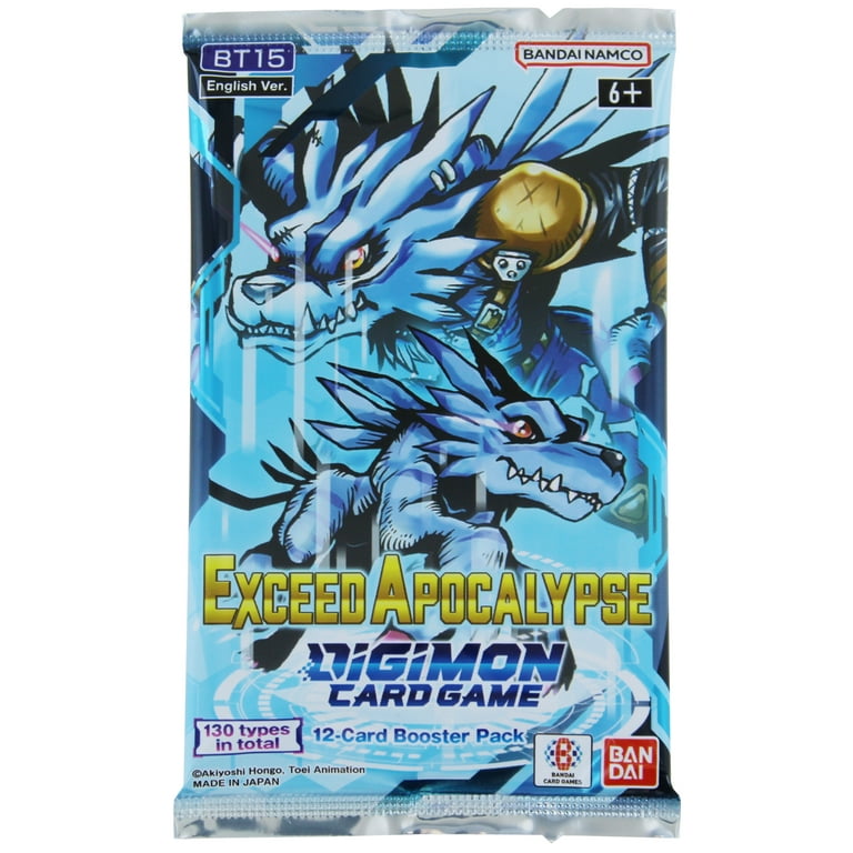 exceed apocalypse booster box Amazon.com: BANDAI NAMCO Entertainment Digimon Card Game: Exceed Apocalypse  Booster Box : Toys & Games