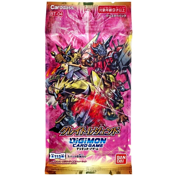 Digimon Card Game Great Legend Booster Pack (Japanese)