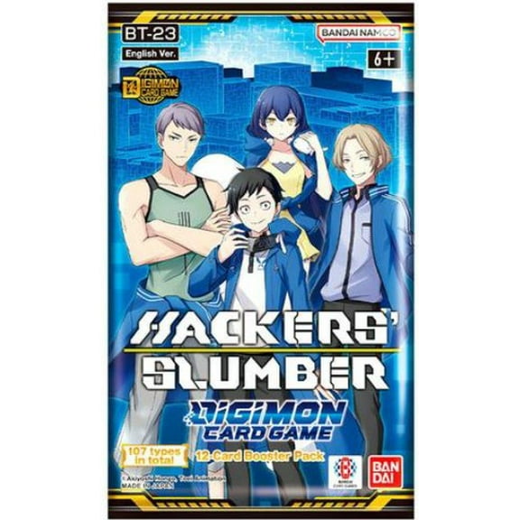 Digimon Card Game Hacker's Slumber Booster Pack (12 Cards)