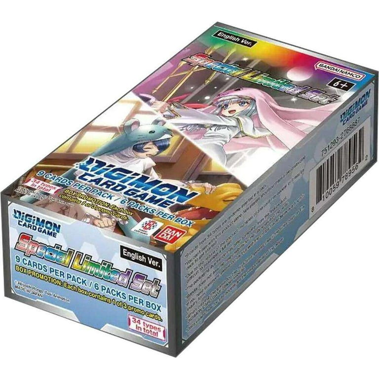 digimon first edition booster box Amazon.com: BANDAI Digimon Card Game Theme Booster Classic Collection  [EX-01] : Toys & Games
