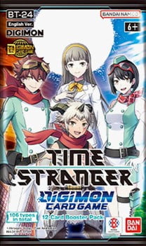 Digimon Card Game Time Stranger Booster Pack (12 Cards) - Walmart.com