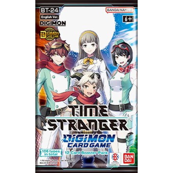 Digimon Card Game Time Stranger Booster Pack (12 Cards)