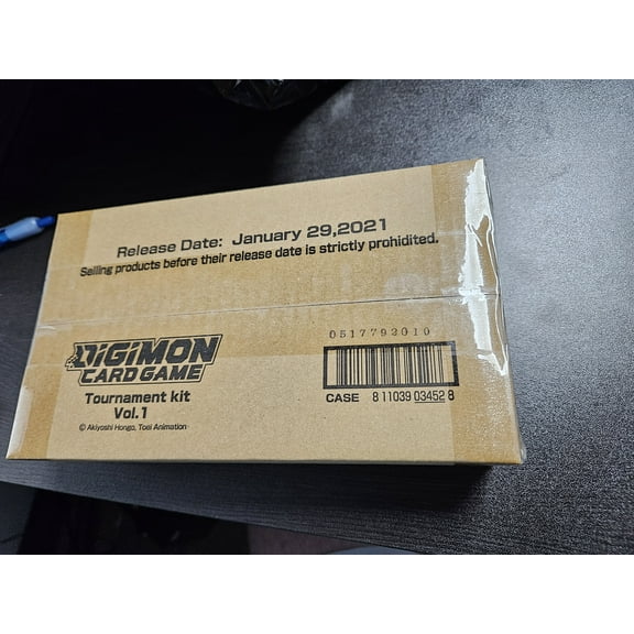 Digimon Card Game Tournament Kit Vol. 1 (Factory Sealed Kit)