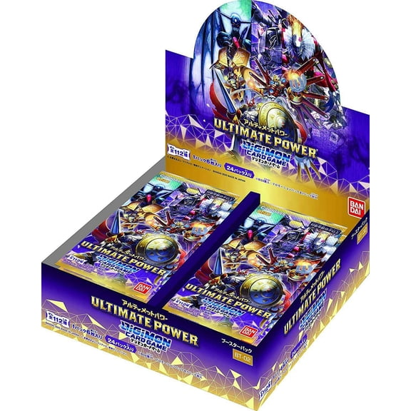 Digimon Card Game Ultimate Power Booster Box (Japanese, 24 Packs)