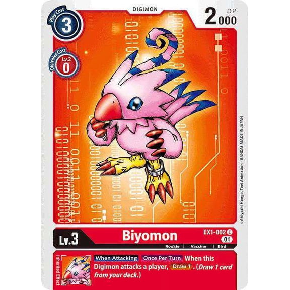 Digimon Classic Collection Common Biyomon EX1-002