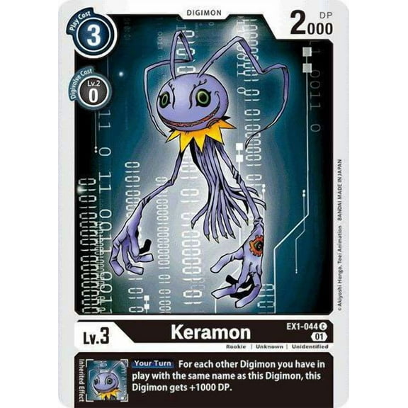 Digimon Classic Collection Common Keramon EX1-044